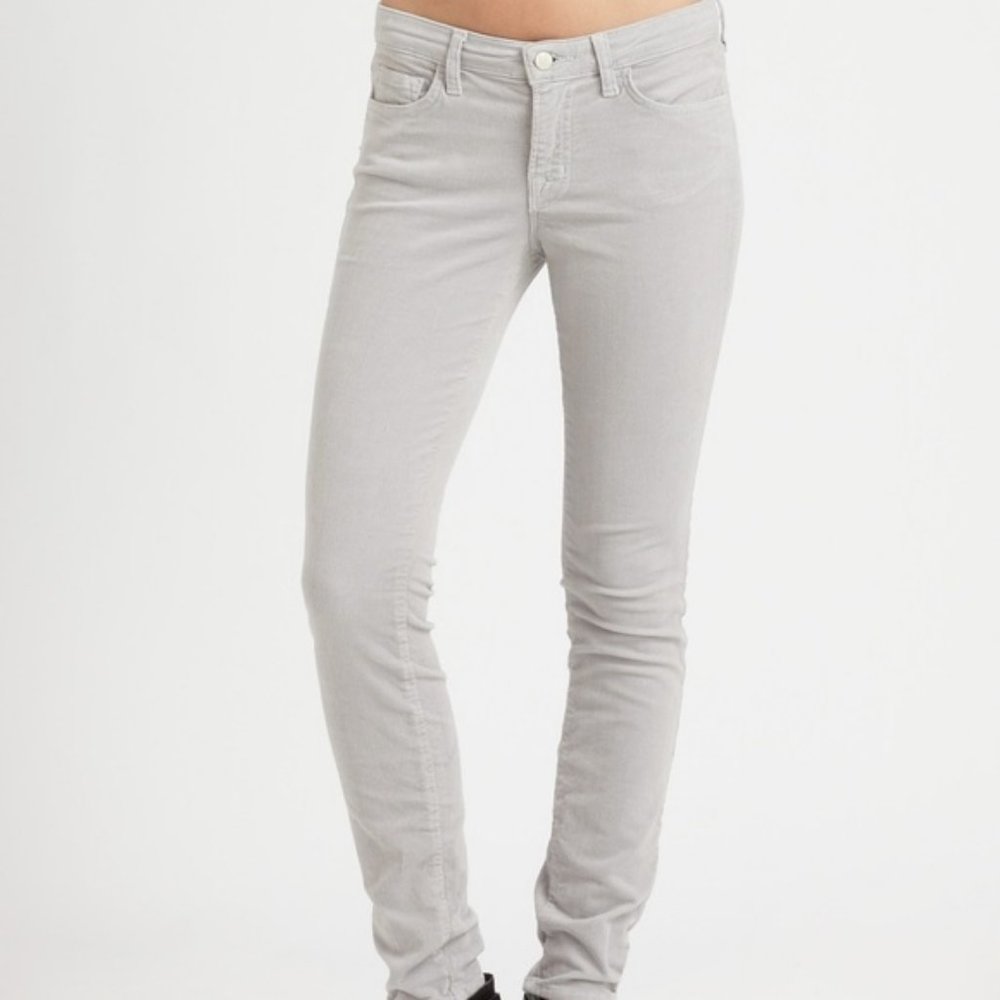 J Brand Size 26 Grey Corduroy Pants